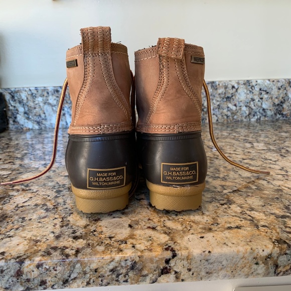 GH Bass Men\'s waterproof Duck Boots Sz 8 main image 4